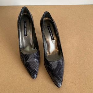 Sesto Meucci Made in Spain Gray Heels. Size 7